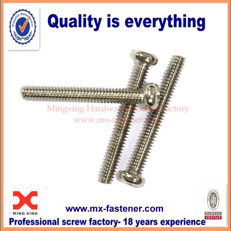 Pan cross M2 machine screws