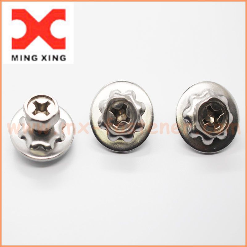 stainless steel Crest cup washer screw