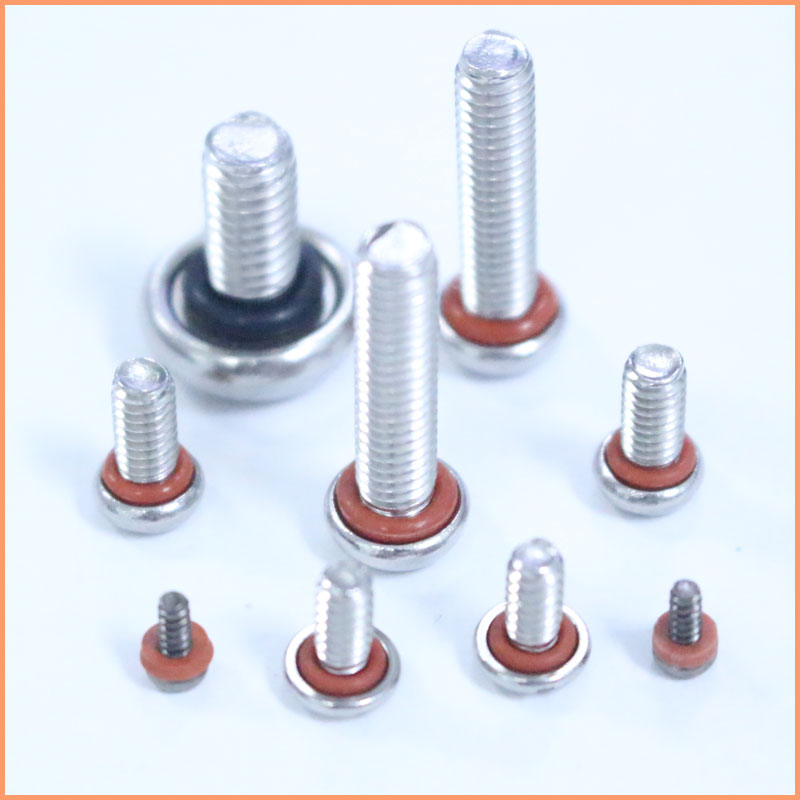 o-ring screws pan head torx stainless steel